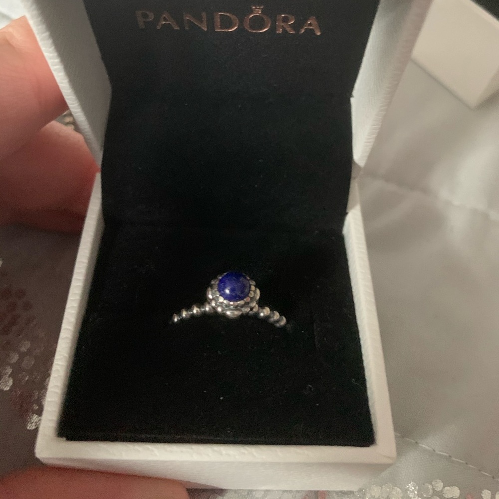 Pandora birthstone rings different colors/sizes